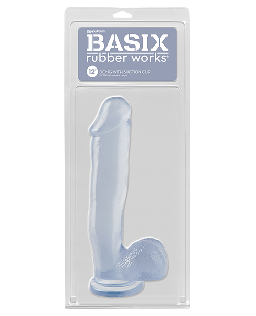 Basix Rubber Works Dong w/Suction Cup
